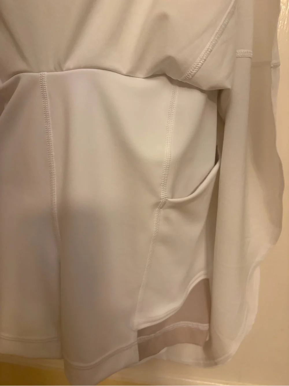 lululemon athletica White Sleeveless Fit-and-Flare Tennis Dress